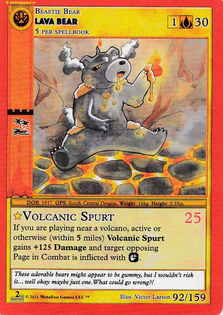 Lava Bear