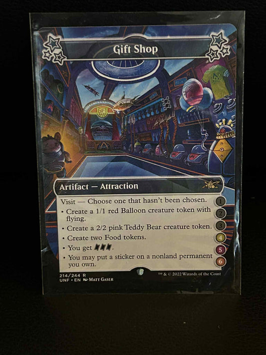 Gift Shop (4-5-6) Unfinity Magic: the Gathering Lightly Played, English
