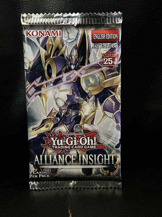 Alliance Insight 1st Edition Booster Pack Yu-Gi-Oh! Brand New Sealed