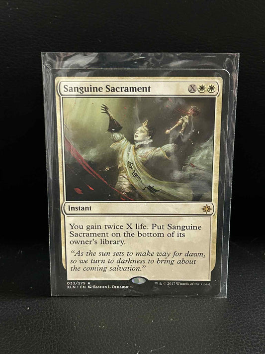 Sanguine Sacrament Ixalan Magic: the Gathering Lightly Played, English