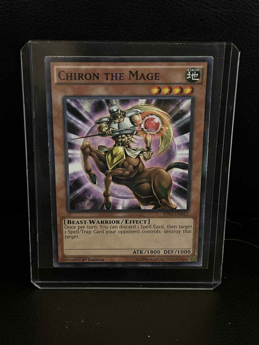Chiron the Mage - BP03-EN015 - Shatterfoil - 1st Edition  Battle Pack 3: Monster League Yu-Gi-Oh