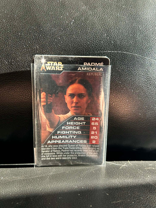 Padme Amidala Episodes 1-3 Star Wars Top Trumps Moderately Played