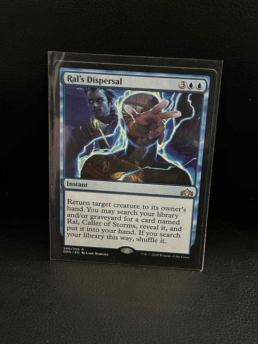 Ral's Dispersal - Planeswalker Deck Exclusive Guilds of Ravnica Magic: the Gathe