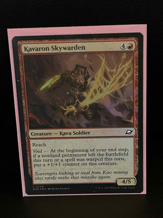 Kavaron Skywarden - Foil Edge of Eternities Magic: the Gathering Near Mint, Engl