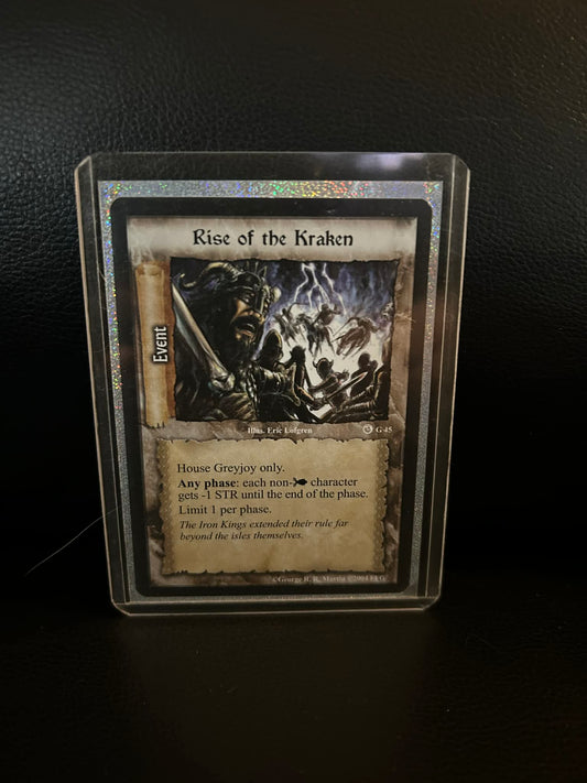 Rise of the Kraken #G45 Ice & Fire Premium Starter A Game of Thrones Lightly Pla