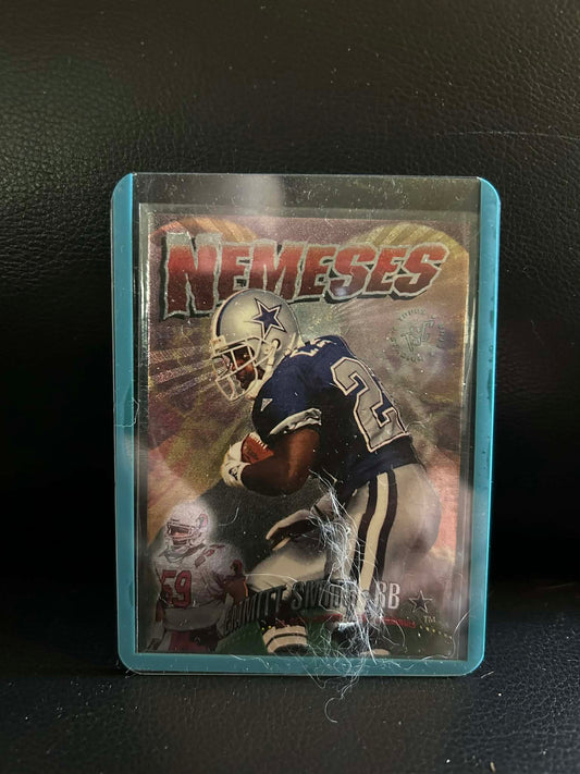 Emmitt Smith / Seth Joyner Nemesis #N11 1995 Stadium Club Football Lightly Playe