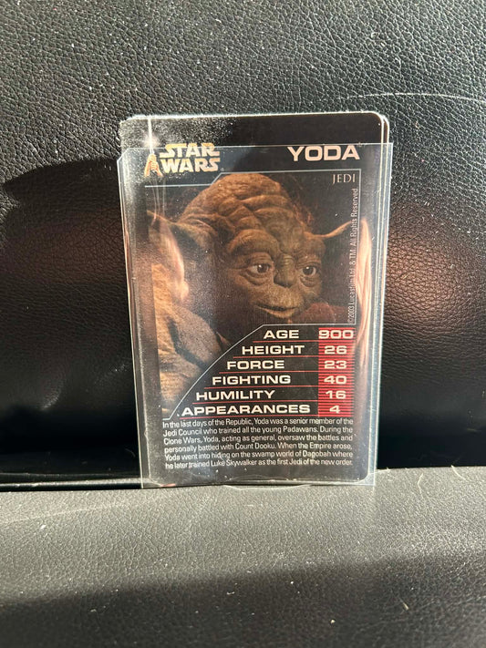 Yoda Episodes 4-6 Star Wars Top Trumps Moderately Played