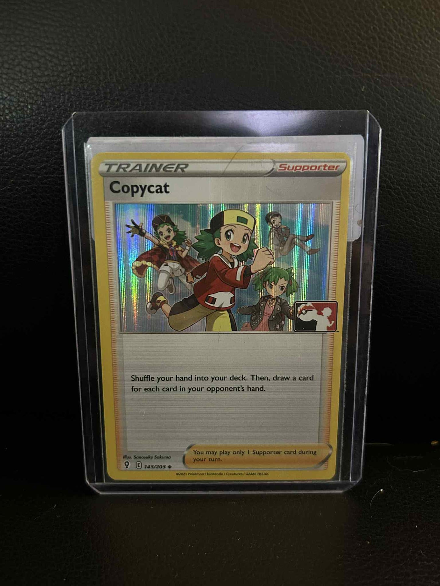 Copycat - 143/203 - Uncommon Holo  Prize Pack Series Cards Pokemon