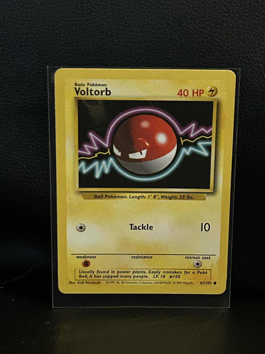 Voltorb - 67/102 - Common - Unlimited Edition Base Set Pokemon