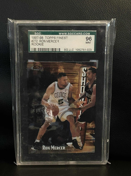 Ron Mercer [Refractor] #272 | 1997 Finest Graded SGC 96