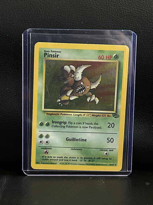 Pinsir - 9/64 - Holo Rare - Unlimited Edition Jungle Pokemon