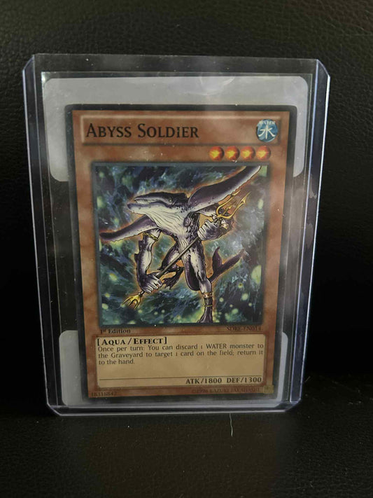 Abyss Soldier - SDRE-EN014 - Common - 1st Edition  Realm of the Sea Emperor Yu-Gi-Oh