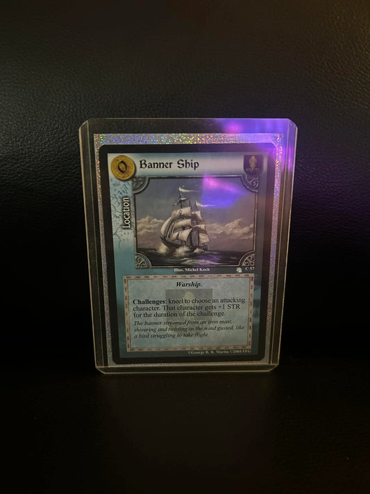 Banner Ship #C57 A Tourney of Swords A Game of Thrones Lightly Played