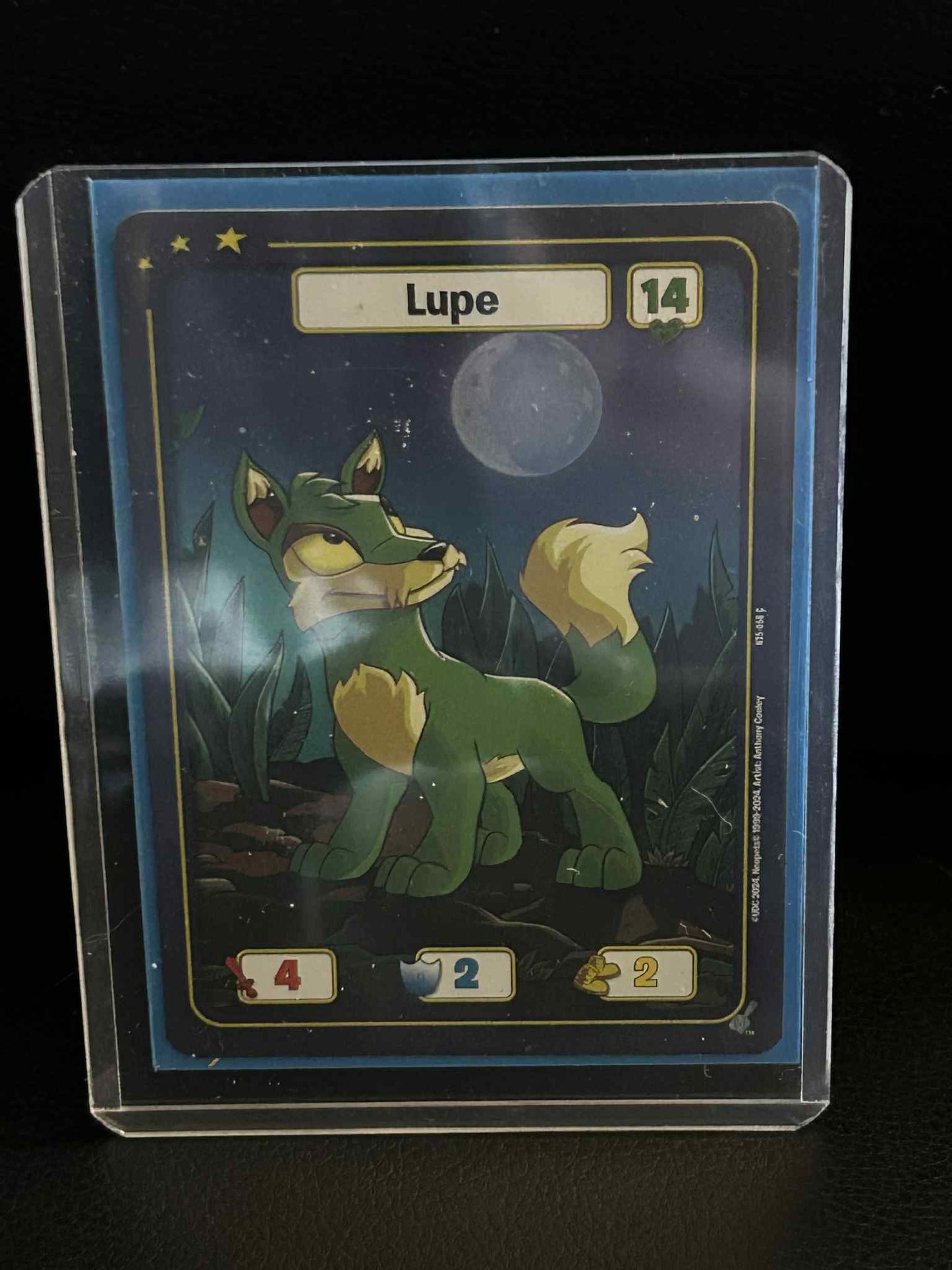 Lupe (Green) Battledome (25th Anniversary) NeoPets