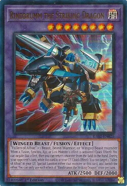 Rindbrumm the Striking Dragon (UR)