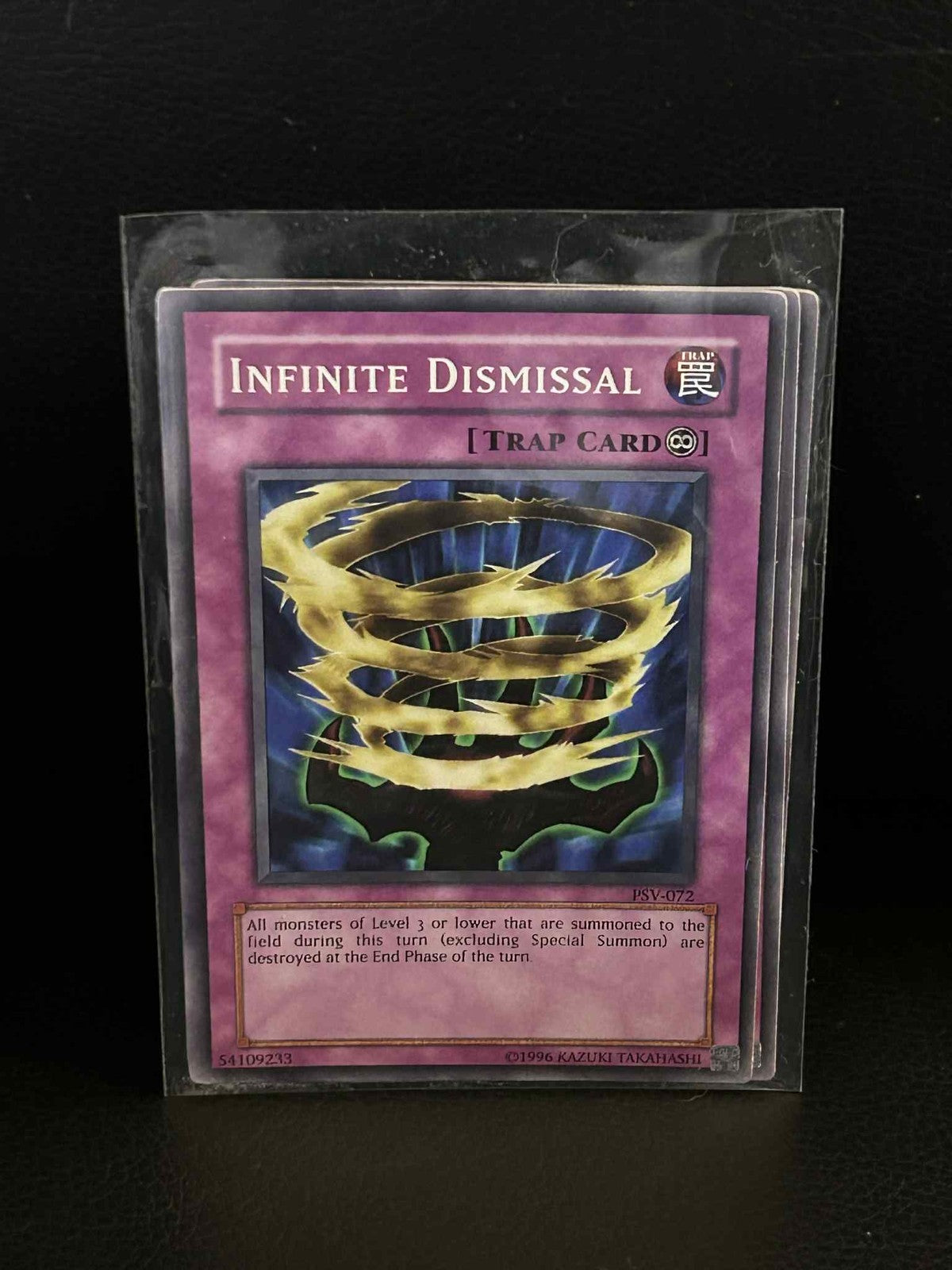 Infinite Dismissal - PSV-072 - Common - Unlimited Edition Pharaoh's Servant Yu-G