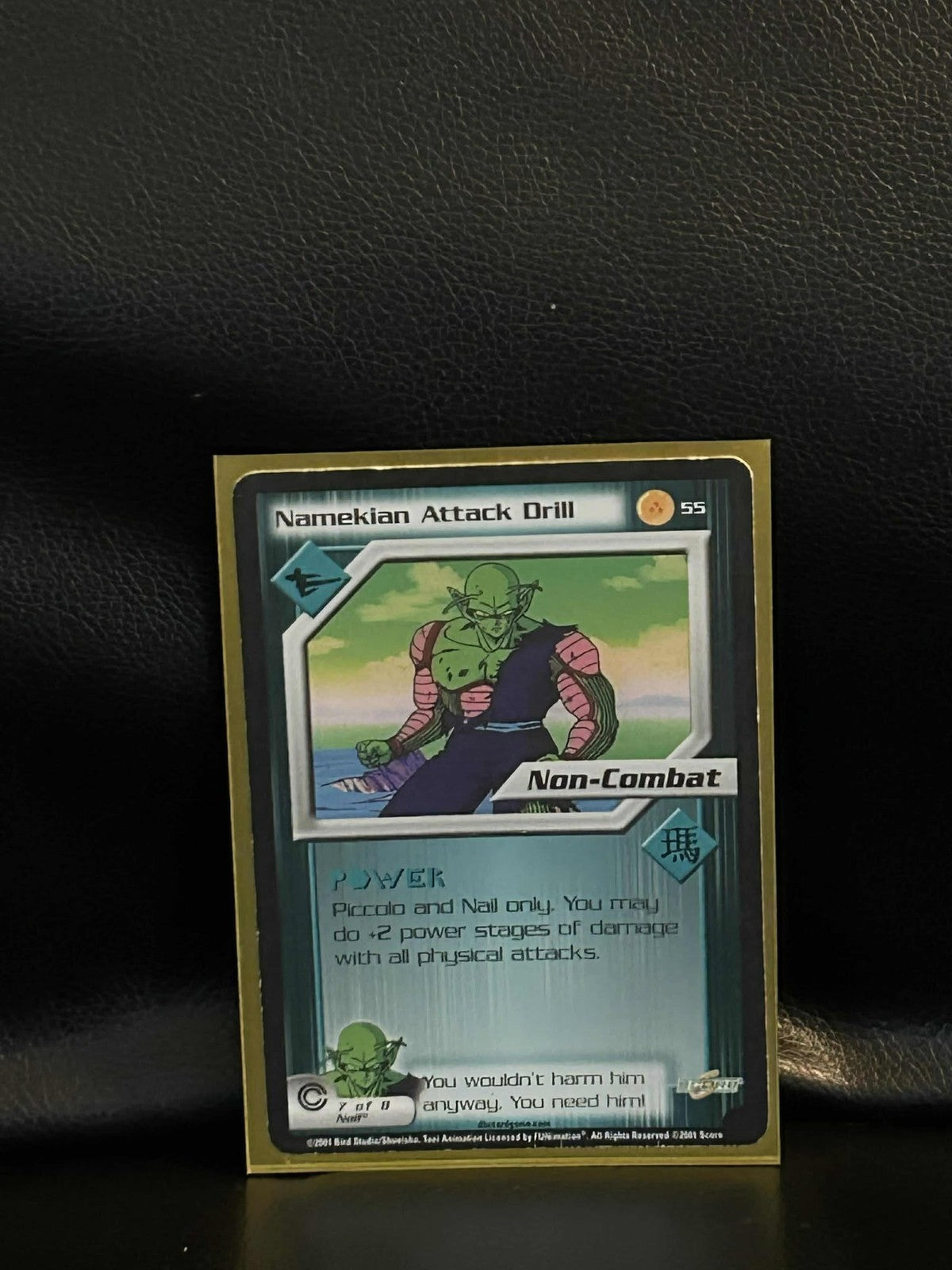 Namekianischer Angriffsbohrer – 55 – Limited Edition Trunks Saga Dragon Ball Z Moderatel Sammelkarte