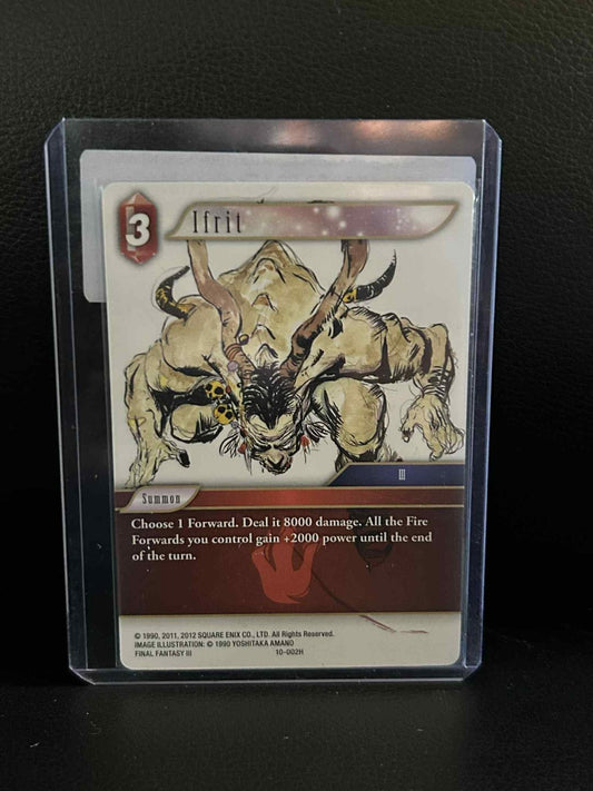 Ifrit - 10-002H Opus X: Ancient Champions Final Fantasy Lightly Played