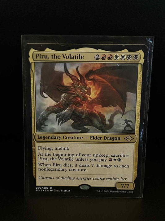 Piru, the Volatile Modern Horizons 2 Magic: The Gathering Lightly Played, Englis