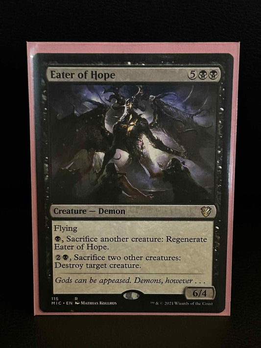 Eater of Hope Commander: Innistrad: Midnight Hunt Magic: The Gathering Lightly P