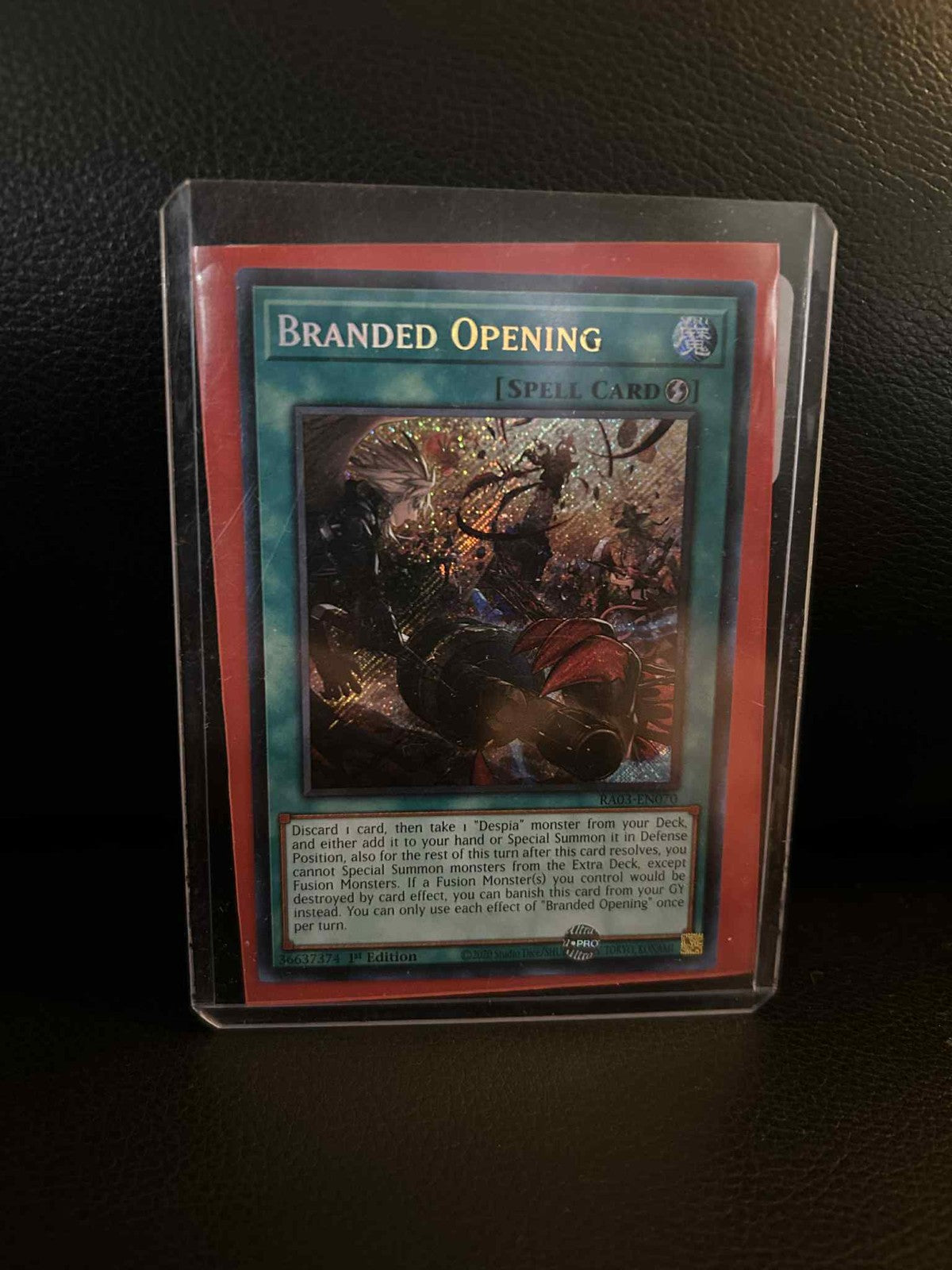 Branded Opening - RA03-EN070 - Secret Rare - 1st Edition Quarter Century Bonanza