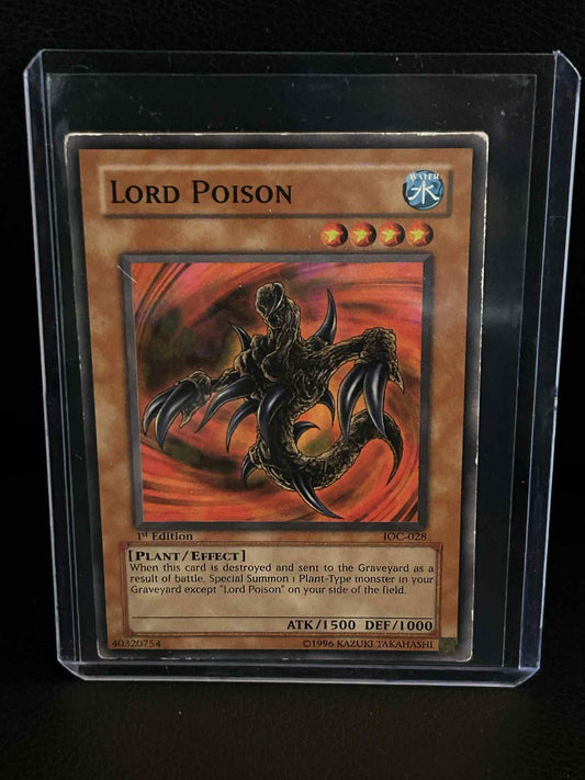 Lord Poison - IOC-028 - Common - 1st Edition Invasion of Chaos Yu-Gi-Oh! Moderat