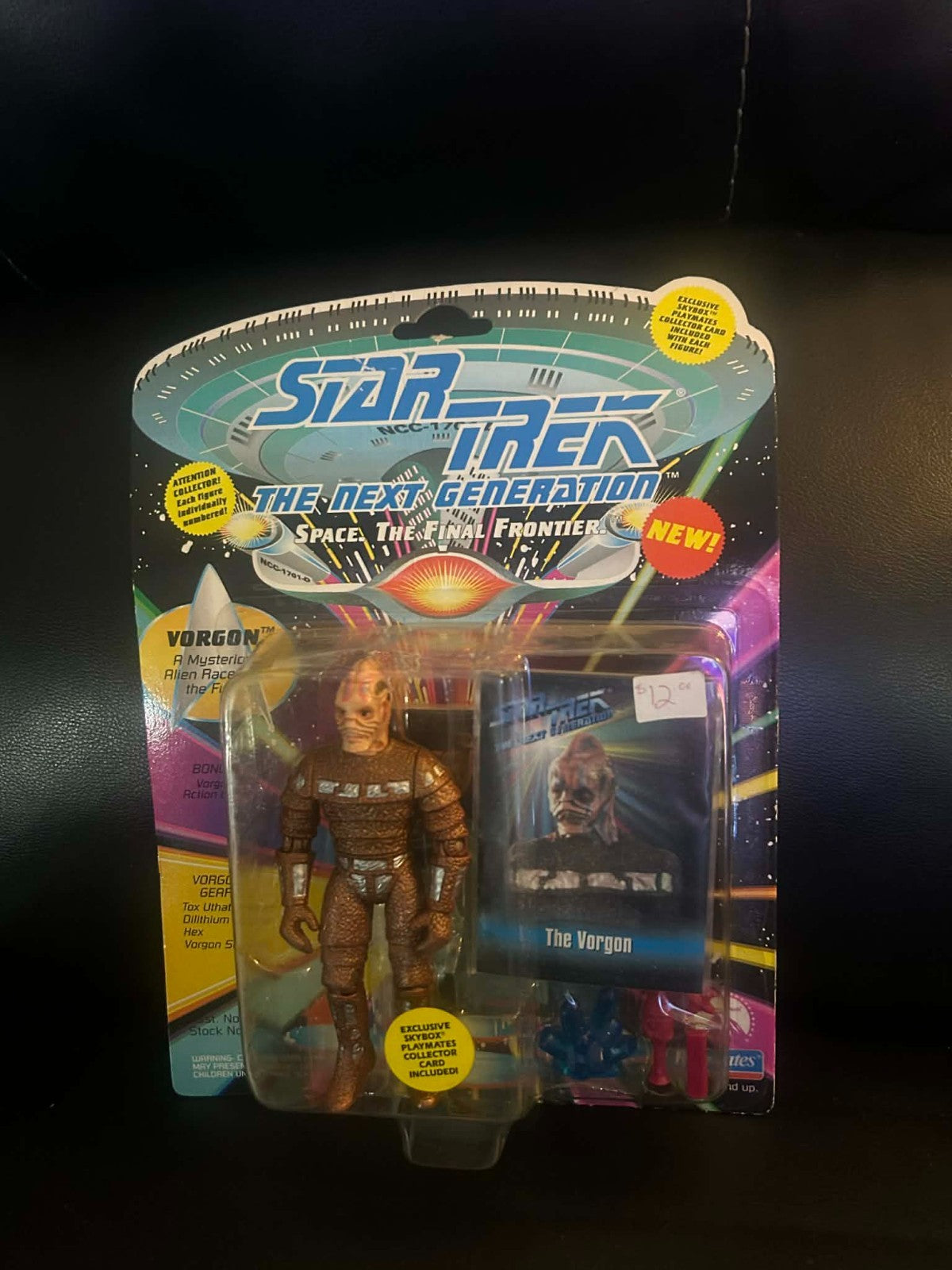 Playmates Toys Star Trek TNG Vorgon Actionfigur auf Karte