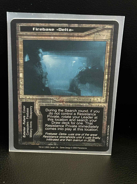 Firebase -Delta- Base Set Terminator Light Play