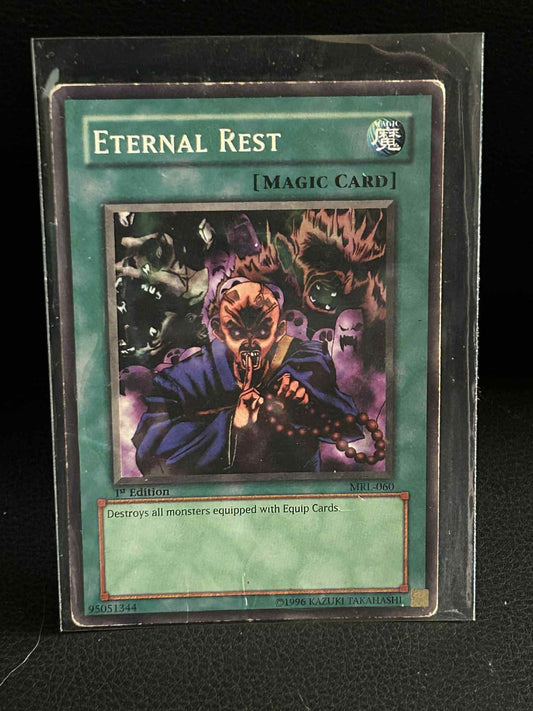 Eternal Rest - MRL-060 - Common - 1st Edition Magic Ruler Yu-Gi-Oh! Moderately P