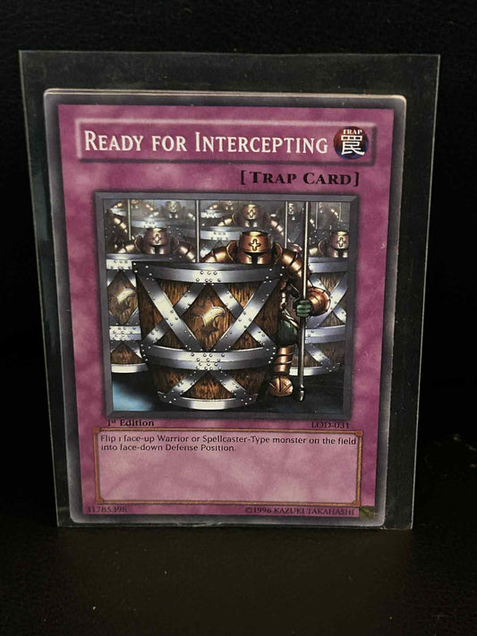 Ready for Intercepting - LOD-031 - Common - 1st Edition Legacy of Darkness Yu-Gi