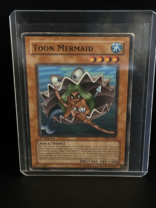 Toon Mermaid - SDP-023 - Common - 1st Edition Starter Deck: Pegasus Yu-Gi-Oh!