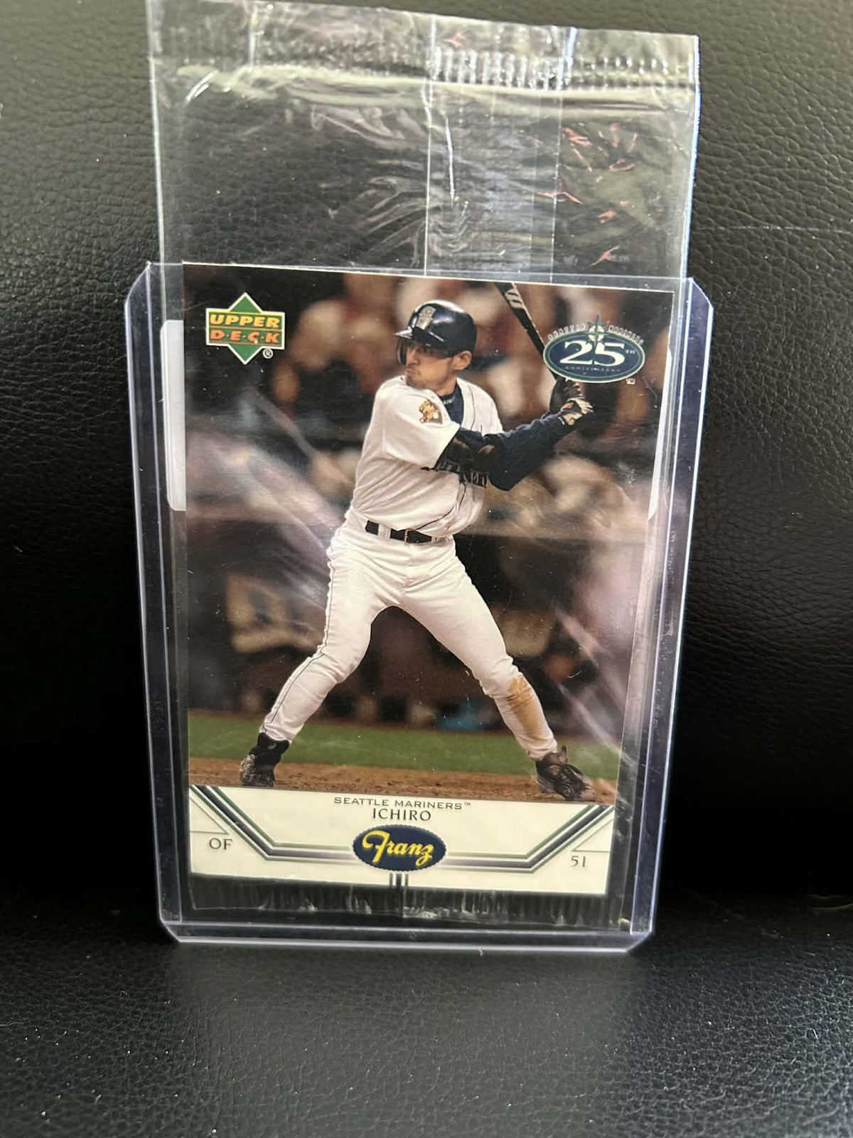 Ichiro #1 2002 Upper Deck Franz Baseball Leicht bespielte Sammelkarte