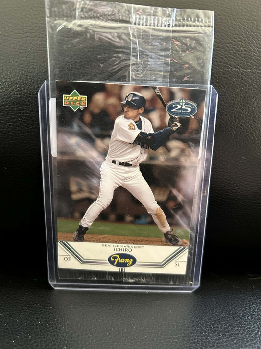 Ichiro #1 2002 Upper Deck Franz Baseball Leicht bespielte Sammelkarte