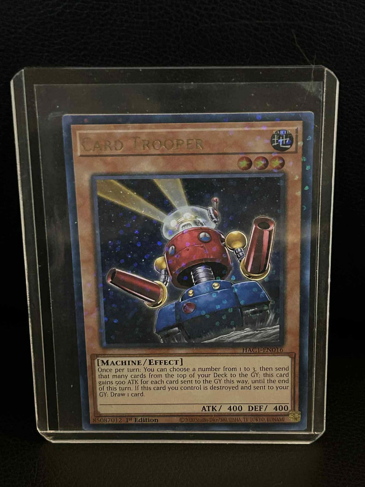 Card Trooper - HAC1-EN016 - Ultra Rare - 1st Edition (Duel Terminal) Hidden Arse