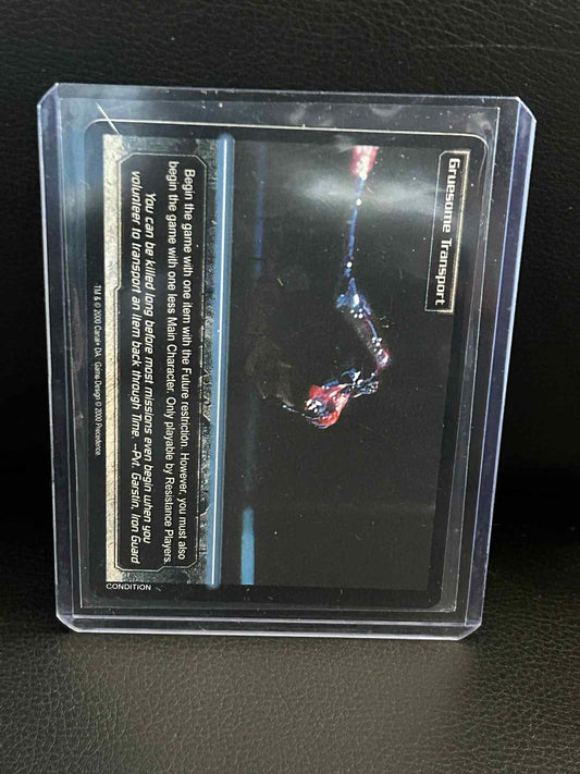 Gruesome Transport Base Set Terminator Light Play