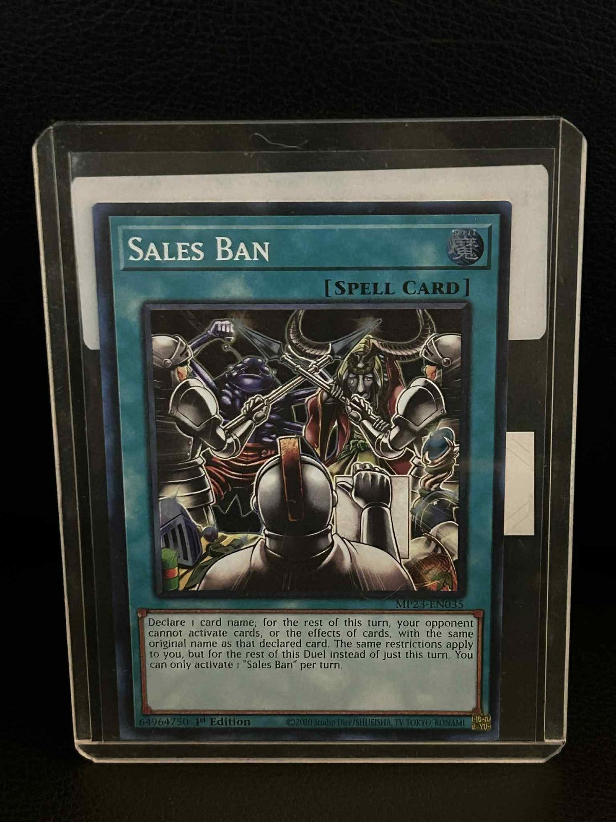 Sales Ban - MP23-EN035 - Super Rare - 1st Edition 25th Anniversary Tin: Dueling