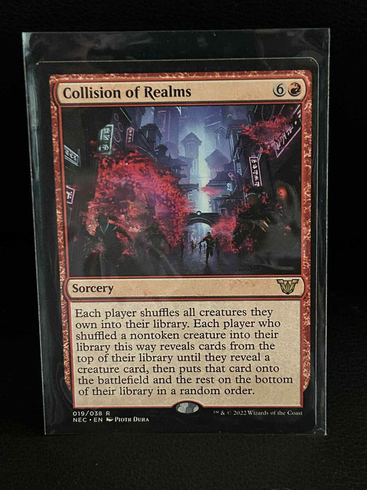 Collision of Realms Commander: Kamigawa: Neon Dynasty Magic: The Gathering Light