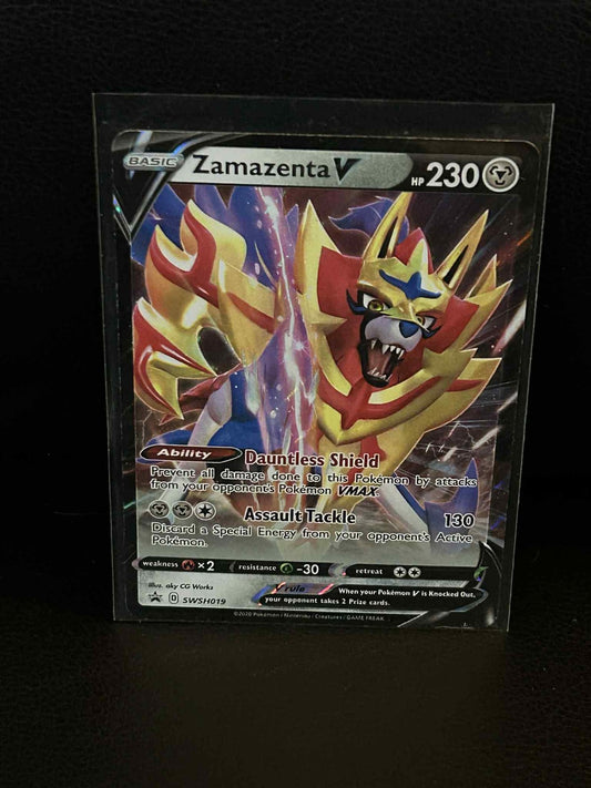 Zamazenta V - SWSH019 - SWSH Black Star Promo SWSH Black Star Promos Pokemon