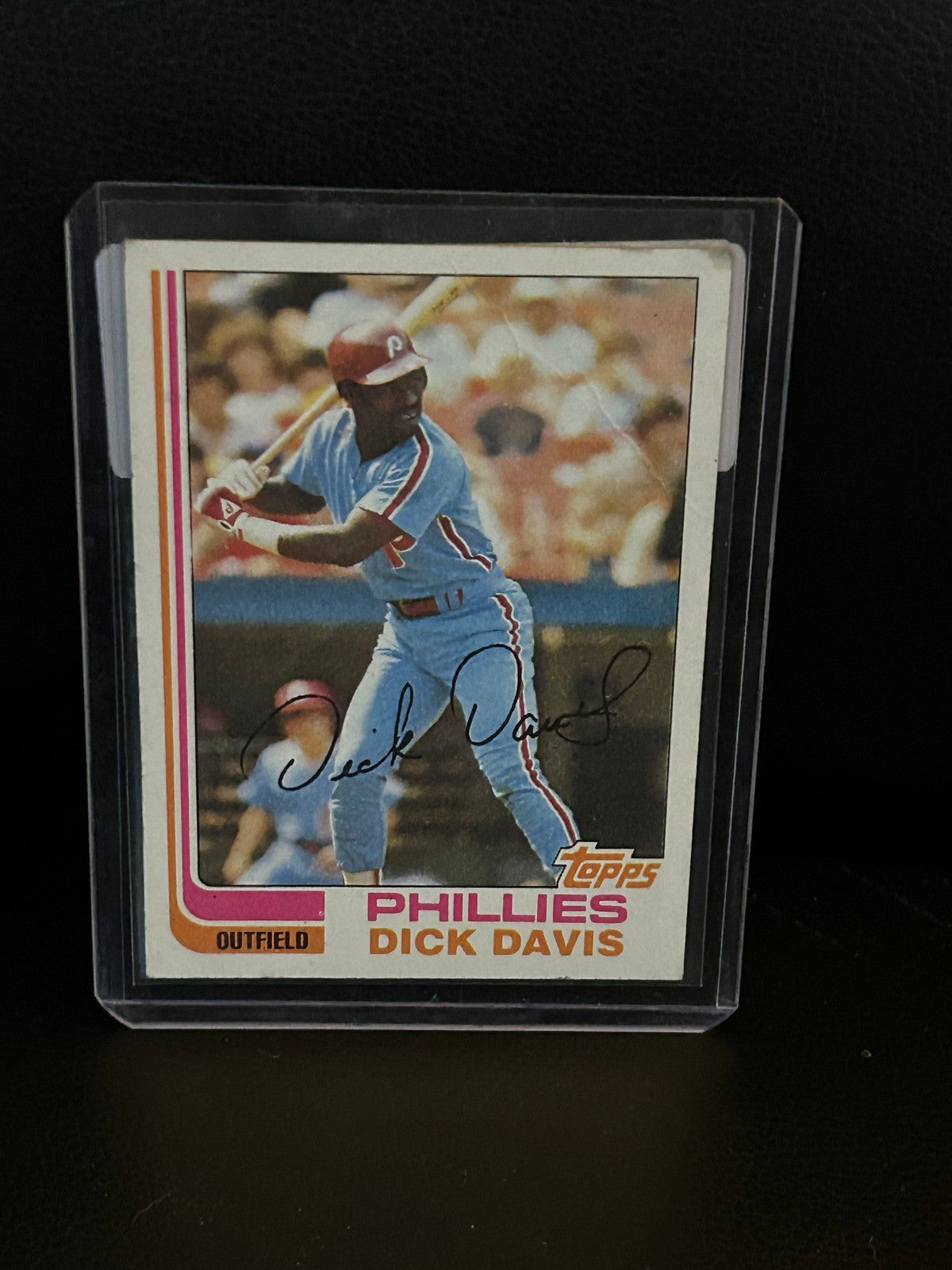 Dick Davis #352 1982 Topps Baseball Moderately Played