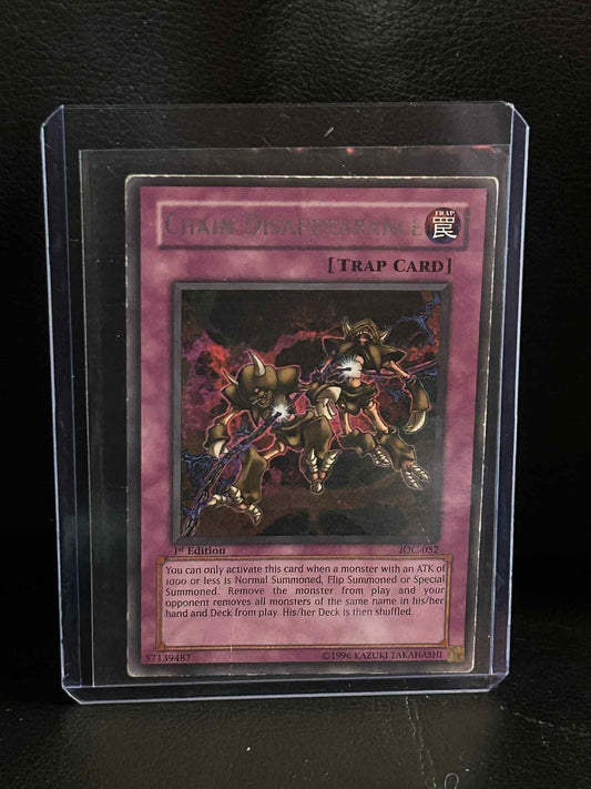 Chain Disappearance - IOC-052 - Rare - 1st Edition Invasion of Chaos Yu-Gi-Oh! H