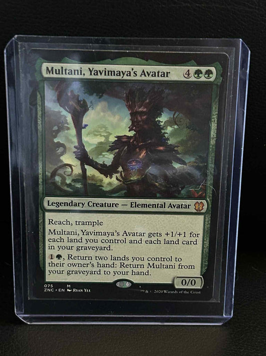 Multani, Yavimaya's Avatar Commander: Zendikar Rising Magic: the Gathering Light
