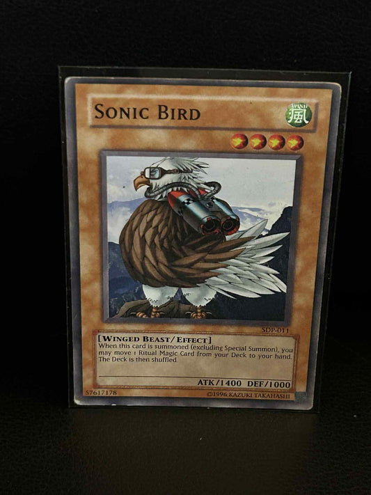 Sonic Bird - SDP-011 - Common - Unlimited Edition Starter Deck: Pegasus Yu-Gi-Oh