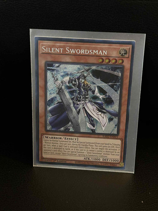 Silent Swordsman - RA02-EN011 - Secret Rare - 1st Edition 25th Anniversary Rarit