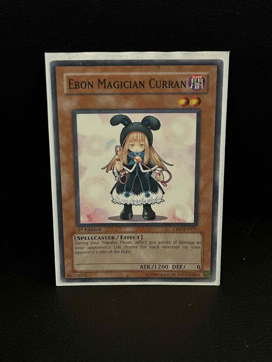 Ebon Magician Curran - CRV-EN031 - Common - 1st Edition Cybernetic Revolution Yu