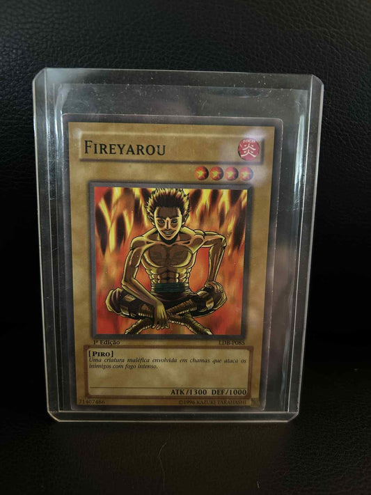 Fireyarou - LOB-085 - Common - 1st Edition Legend of Blue Eyes White Dragon Yu-G