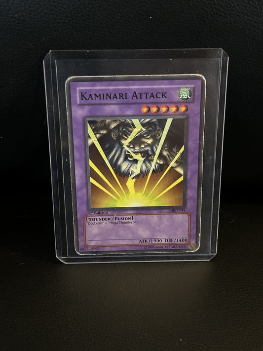 Kaminari Attack - MRD-041 - Common - 1st Edition Metal Raiders Yu-Gi-Oh! Heavily