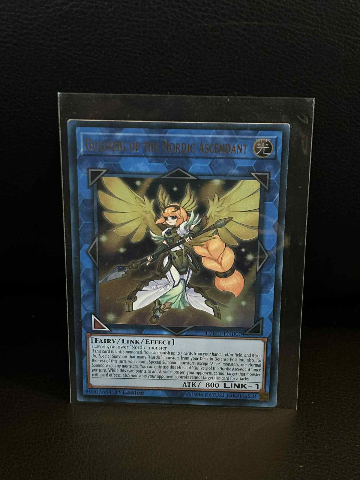 Gullveig of the Nordic Ascendant - LEHD-ENB00 - Ultra Rare - 1st Edition Legenda