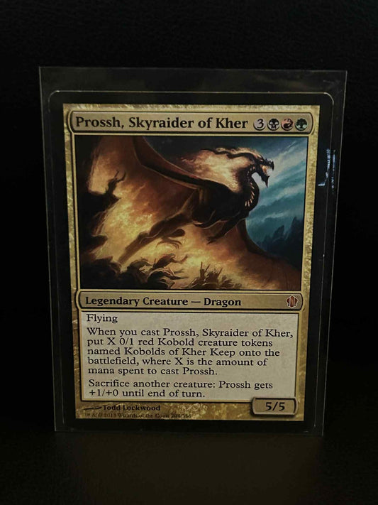 Prossh, Skyraider of Kher Commander 2013 Magic: The Gathering Lightly Played, En