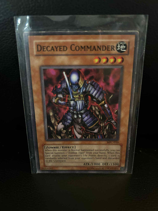 Decayed Commander - MFC-010 - Common - Unlimited Edition Magician's Force Yu-Gi-