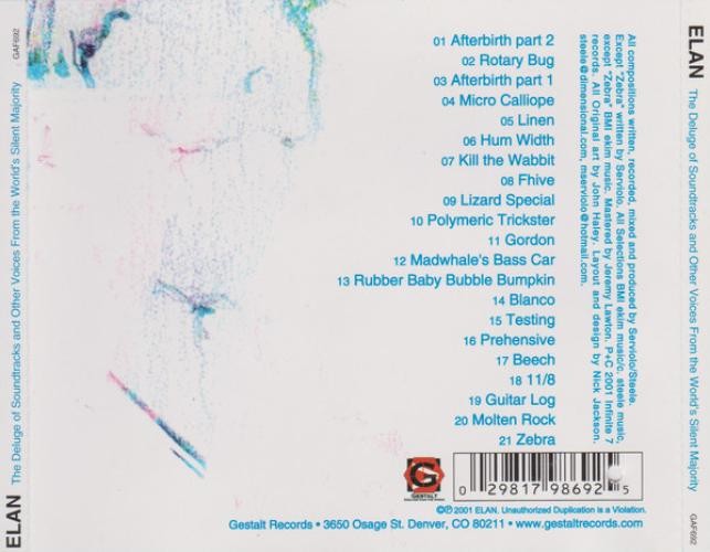 Elan - The Deluge Of Soundtracks And Other Voices From The World's Silent Majori